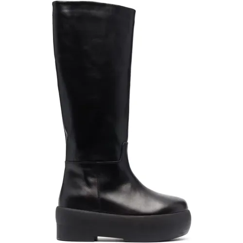 Chunky Sole Tubolar Boots , female, Sizes: 7 UK, 4 UK, 6 UK, 5 UK - Gia Borghini - Modalova