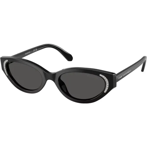 Stylish Sunglasses Sk6030 , female, Sizes: 52 MM - Swarovski - Modalova