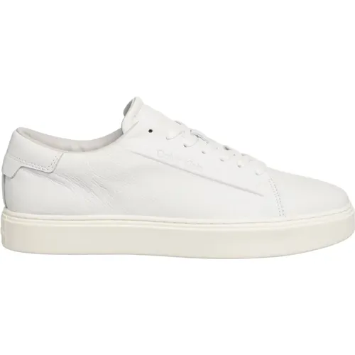 Plain Lace-Up Sneakers , male, Sizes: 10 UK, 7 UK, 8 UK, 6 UK, 11 UK, 9 UK - Calvin Klein - Modalova