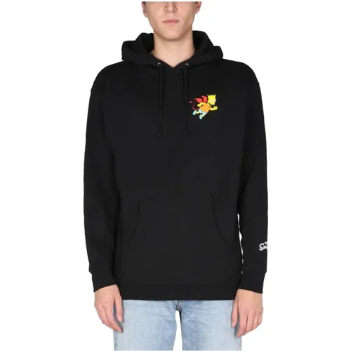 Devil Bart Sweatshirt , unisex, Sizes: S, M - Chinatown Market - Modalova