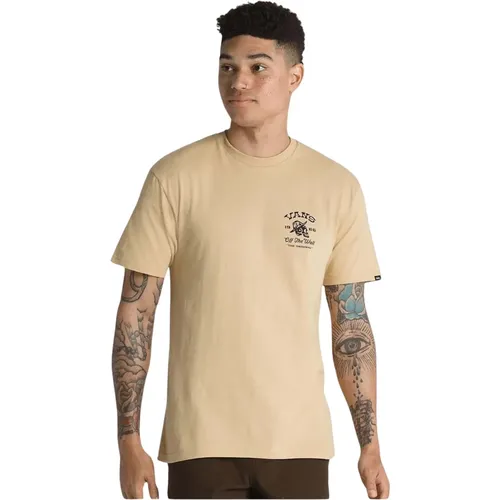 T-shirt Middle Of Nowhere Taos Taupe T-shirt , Herren, Größe: XL - Vans - Modalova