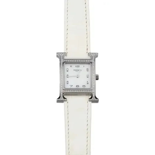 Pre-owned Leather watches , female, Sizes: ONE SIZE - Hermès Vintage - Modalova