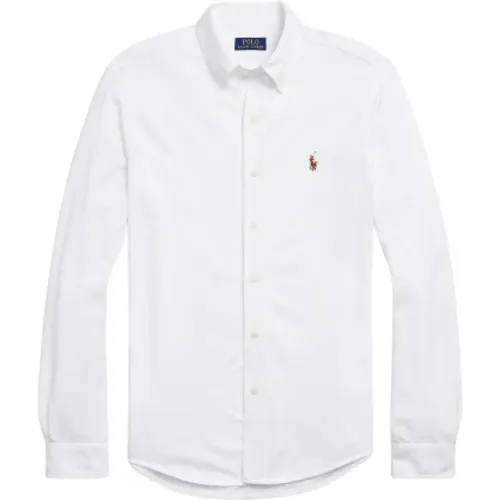 Sportshirt - Langarm , Herren, Größe: L - Polo Ralph Lauren - Modalova