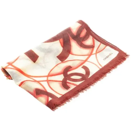 Pre-owned Silk Chanel Scarf , female, Sizes: ONE SIZE - Chanel Vintage - Modalova