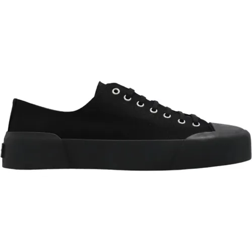 Cotton Lace-Up Sneakers , male, Sizes: 6 UK - Jil Sander - Modalova