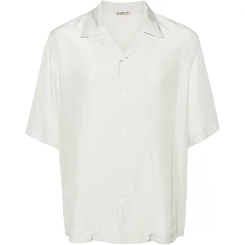 Glass Solana Shirt , male, Sizes: 2XL, M - Barena Venezia - Modalova