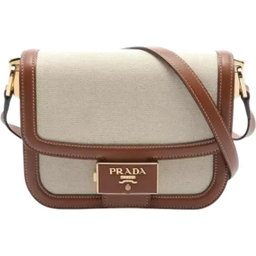 Pre-owned Leather prada-bags , female, Sizes: ONE SIZE - Prada Vintage - Modalova