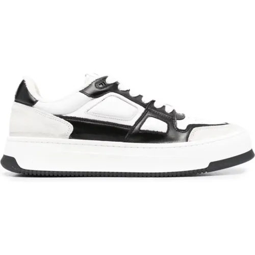 Weiß Schwarz Arcade Sneakers , Damen, Größe: 40 EU - Ami Paris - Modalova