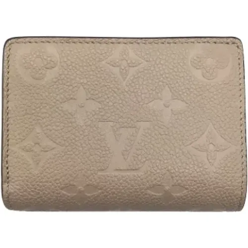 Pre-owned Leather wallets , female, Sizes: ONE SIZE - Louis Vuitton Vintage - Modalova