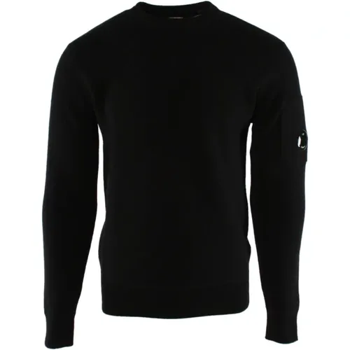 Wool Blend Men's Sweater , male, Sizes: S - C.P. Company - Modalova
