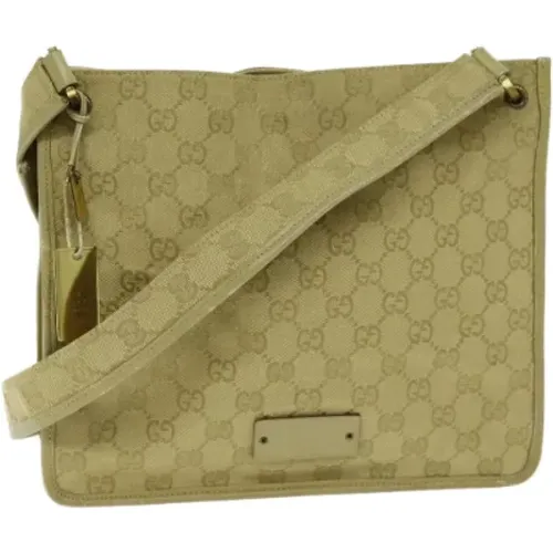 Pre-owned Canvas gucci-bags , female, Sizes: ONE SIZE - Gucci Vintage - Modalova