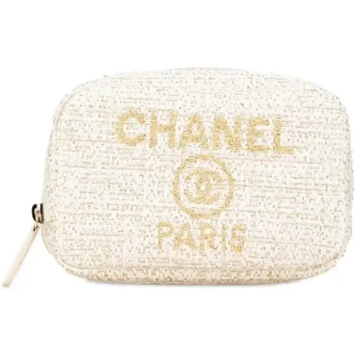 Pre-owned Fabric pouches , female, Sizes: ONE SIZE - Chanel Vintage - Modalova