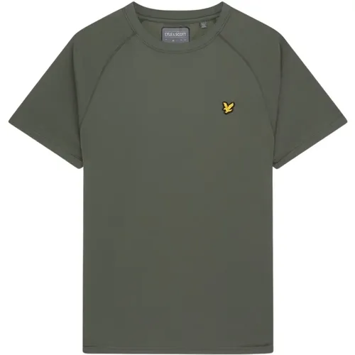 Core Raglan T-Shirt , Herren, Größe: XL - Lyle & Scott - Modalova