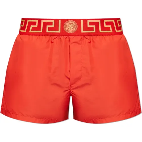 Badeshorts mit Logo Versace - Versace - Modalova