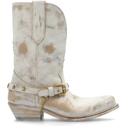 ‘Wish Star Low’ heeled ankle boots , female, Sizes: 2 UK - Golden Goose - Modalova