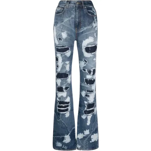 Vintage Jeans mit Weitem Bein - John Richmond - Modalova