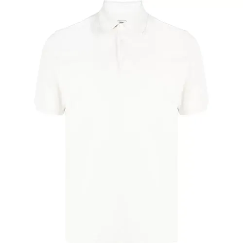 Cotton piquet polo shirt , male, Sizes: 2XL - Fedeli - Modalova
