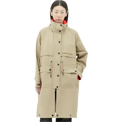 Seigne Parka Coat , female, Sizes: L, M - Moncler - Modalova