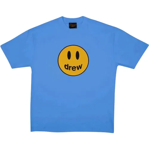 Limited Edition Mascot Tee Sky , male, Sizes: 2XS, XS, S, 2XL, L, M - Drew House - Modalova