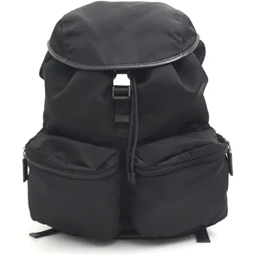 Pre-owned Canvas backpacks , female, Sizes: ONE SIZE - Prada Vintage - Modalova