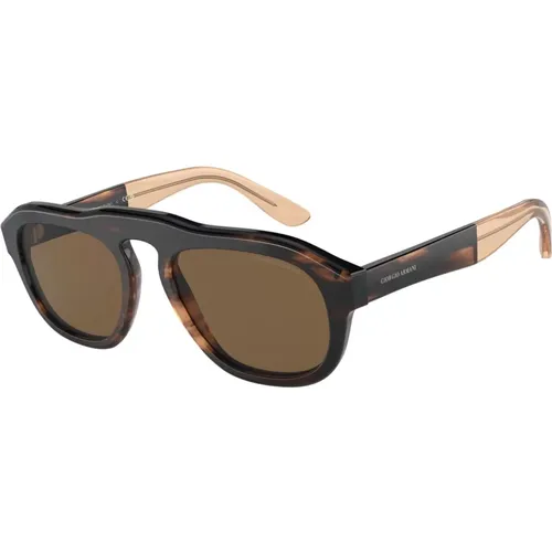 Sunglasses AR 8173 , male, Sizes: 52 MM - Giorgio Armani - Modalova