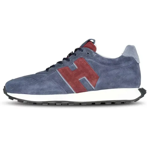 Casual Multicolor Wildleder Sneakers - Hogan - Modalova