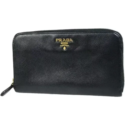 Pre-owned Leather wallets , female, Sizes: ONE SIZE - Prada Vintage - Modalova