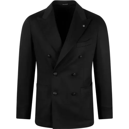 Doppelreihiger Cashmere-Blazer , Herren, Größe: L - Tagliatore - Modalova