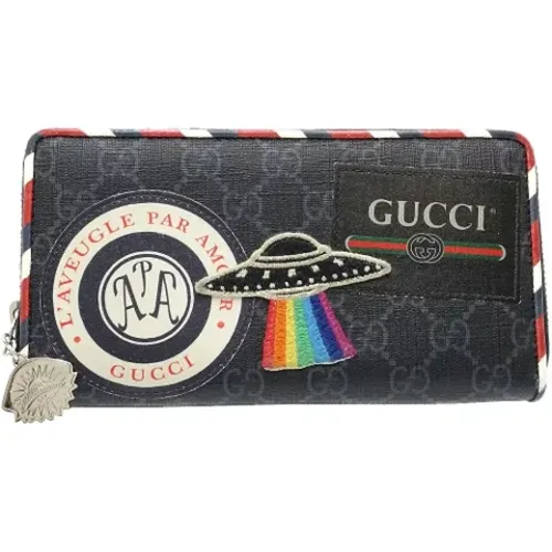 Pre-owned Leather wallets , female, Sizes: ONE SIZE - Gucci Vintage - Modalova