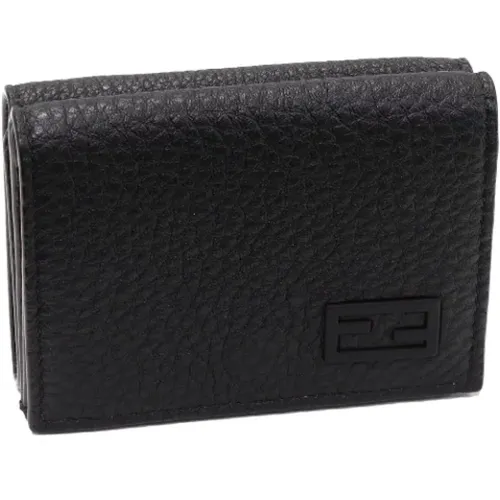 Pre-owned Leather wallets , female, Sizes: ONE SIZE - Fendi Vintage - Modalova