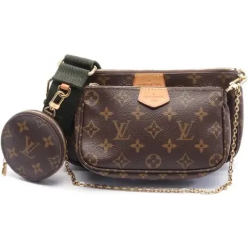 Pre-owned Canvas clutches , female, Sizes: ONE SIZE - Louis Vuitton Vintage - Modalova