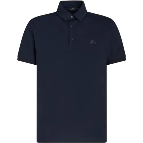 Pegaso Motif Polo Shirt , male, Sizes: 2XL, M, L, S, XL - ETRO - Modalova