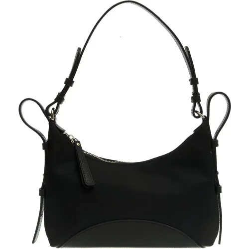 Shoulder Bag Tokyo Nylon Leather , female, Sizes: ONE SIZE - Zanellato - Modalova