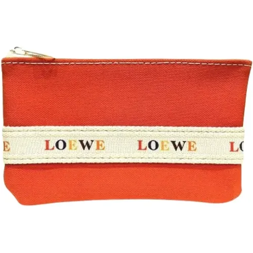 Pre-owned Canvas handbags , female, Sizes: ONE SIZE - Loewe Pre-owned - Modalova