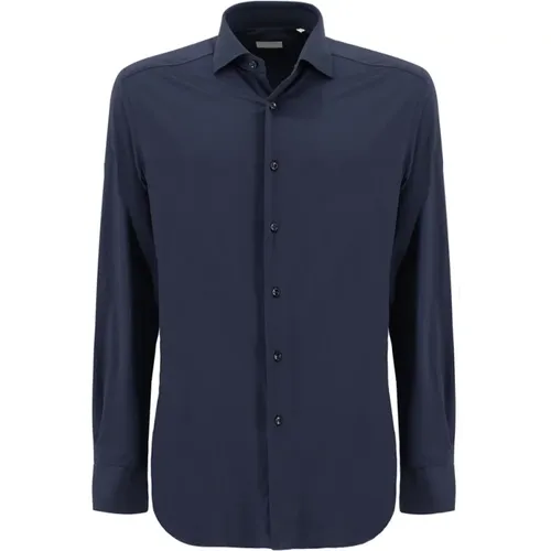 Bügelfreies Slim Fit Hemd für einen Perfekten Look den Ganzen Tag , Herren, Größe: 5XL - Xacus - Modalova