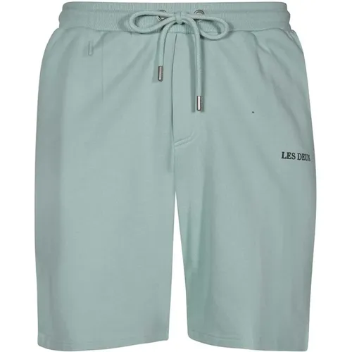 Bermuda-Shorts aus Baumwolle mit Seitentaschen , Herren, Größe: M - Les Deux - Modalova