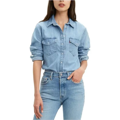 Levi's, Jeanshemd , Damen, Größe: M - Levis - Modalova