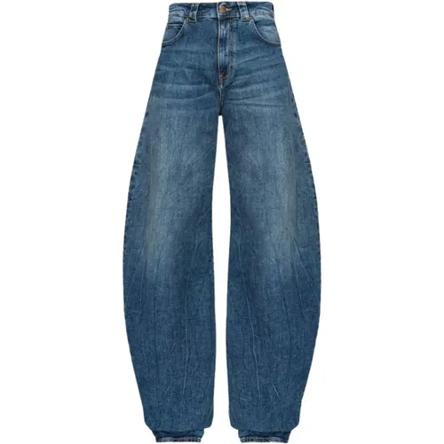 Loose-fit Jeans , Damen, Größe: W25 - pinko - Modalova
