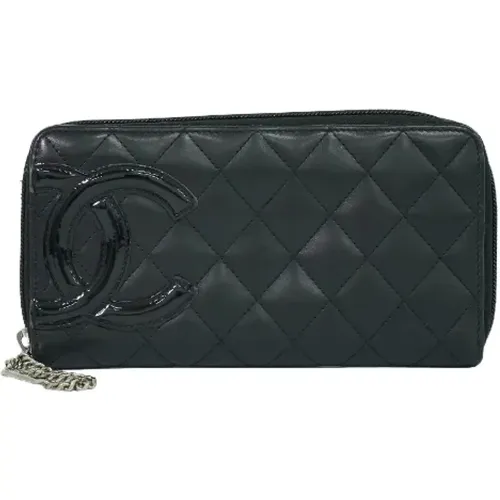 Pre-owned Leather wallets , female, Sizes: ONE SIZE - Chanel Vintage - Modalova