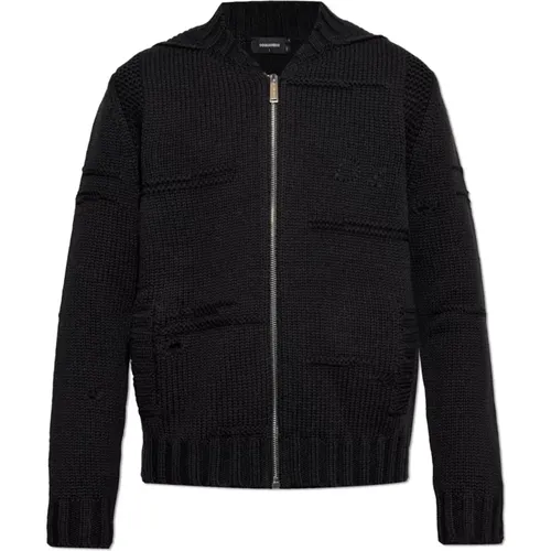 Woll-Strickjacke Dsquared2 - Dsquared2 - Modalova