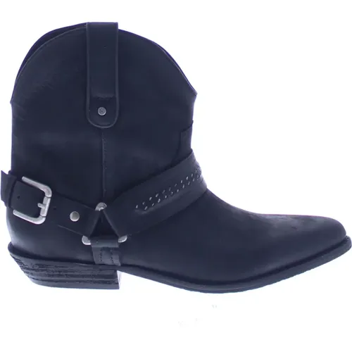 Damen Stiefelette - schwarz , Damen, Größe: 36 EU - Bronx - Modalova