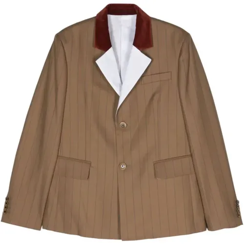 Jacket for Men , female, Sizes: 2XL - Wales Bonner - Modalova