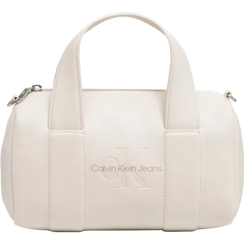 Adjustable Strap Handbag with Zip Closure , female, Sizes: ONE SIZE - Calvin Klein Jeans - Modalova