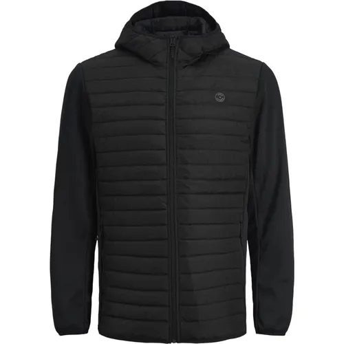 Jack Jones Jacke Steppjacke mit Kapuze Jjemulti Quilted Jacket , Herren, Größe: M - jack & jones - Modalova