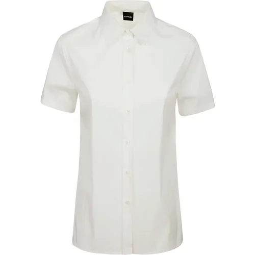 Classic Cotton Shirt , female, Sizes: XS, S - Aspesi - Modalova