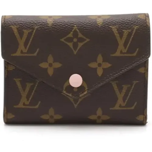 Pre-owned Canvas wallets , female, Sizes: ONE SIZE - Louis Vuitton Vintage - Modalova