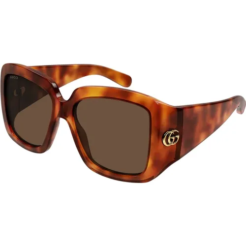 Stylish Gg1402S Sunglasses , female, Sizes: 55 MM - Gucci - Modalova