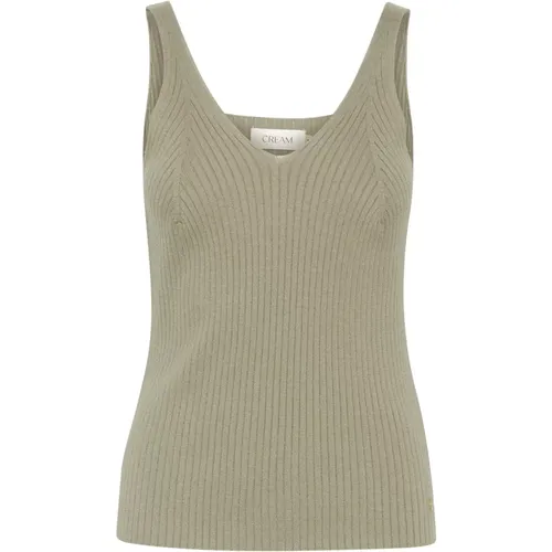 Stricktop Overland Trek , Damen, Größe: XS - Cream - Modalova