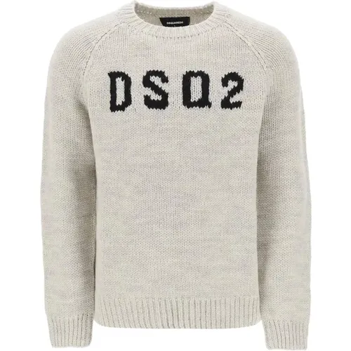 Knitwear , male, Sizes: L - Dsquared2 - Modalova