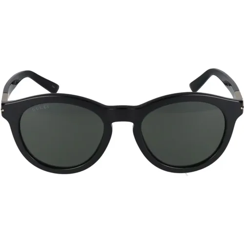 Stylische Sonnenbrille GG1501S,Gold/Graue Sonnenbrille - Gucci - Modalova
